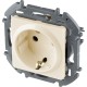 Legrand 673721 Розетка 2К+З - немецкий стандарт - 16 А - 250 В~ - INSPIRIA - слоновая кость
