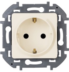 Legrand 673721 Розетка 2К+З - немецкий стандарт - 16 А - 250 В~ - INSPIRIA - слоновая кость
