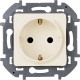 Legrand 673721 Розетка 2К+З - немецкий стандарт - 16 А - 250 В~ - INSPIRIA - слоновая кость
