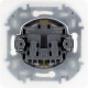 Legrand 673740 Розетка 2К+З IP 44 с откидной крышкой и шторками - немецкий стандарт - 16 А - 250 В~ - INSPIRIA - белый