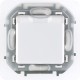 Legrand 673740 Розетка 2К+З IP 44 с откидной крышкой и шторками - немецкий стандарт - 16 А - 250 В~ - INSPIRIA - белый