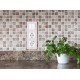 Legrand 673620 Выключатель двухклавишный - INSPIRIA - 10 AX - 250 В~ - белый