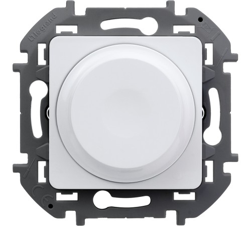 Legrand 673790 Светорегулятор поворотный без нейтрали 300Вт - INSPIRIA - белый Legrand 673790 Светорегулятор поворотный без нейтрали 300Вт - INSPIRIA - белый