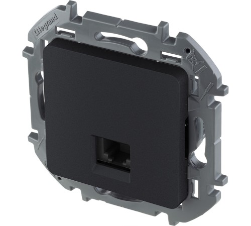 Legrand 673823 Телефонная розетка RJ11 - INSPIRIA - антрацит Legrand 673823 Телефонная розетка RJ11 - INSPIRIA - антрацит