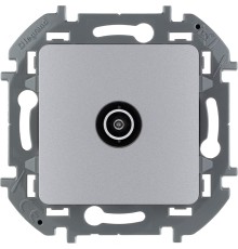 Legrand 673852 Розетка TV - «звезда» - 2 дБ - 0-2400 мГц - INSPIRIA - алюминий