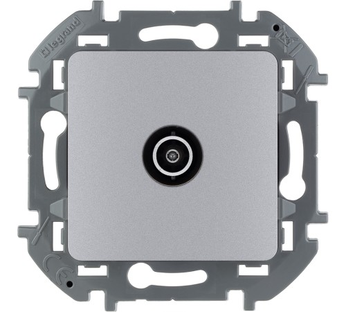 Legrand 673862 Розетка TV - проходная - 14 дБ - 5-862 мГц - INSPIRIA - алюминий Legrand 673862 Розетка TV - проходная - 14 дБ - 5-862 мГц - INSPIRIA - алюминий