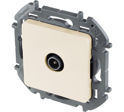 Legrand 673871 Розетка TV - оконечная - 10 дБ - 5-862 мГц - INSPIRIA - слоновая кость Legrand 673871 Розетка TV - оконечная - 10 дБ - 5-862 мГц - INSPIRIA - слоновая кость