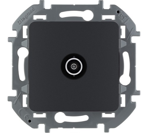 Legrand 673873 Розетка TV - оконечная - 10 дБ - 5-862 мГц - INSPIRIA - антрацит Legrand 673873 Розетка TV - оконечная - 10 дБ - 5-862 мГц - INSPIRIA - антрацит