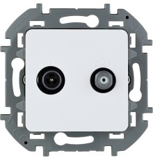 Legrand 673880 Розетка TV/SAT "звезда" - INSPIRIA - белый