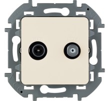Legrand 673881 Розетка TV/SAT "звезда" - INSPIRIA - слоновая кость