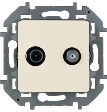 Legrand 673881 Розетка TV/SAT "звезда" - INSPIRIA - слоновая кость