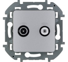 Legrand 673882 Розетка TV/SAT "звезда" - INSPIRIA - алюминий