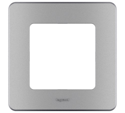 Legrand 673932 Рамка - 1 пост - INSPIRIA - алюминий Legrand 673932 Рамка - 1 пост - INSPIRIA - алюминий