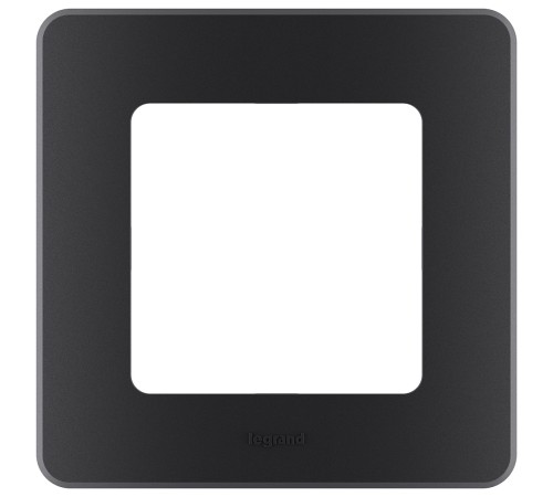 Legrand 673933 Рамка - 1 пост - INSPIRIA - антрацит Legrand 673933 Рамка - 1 пост - INSPIRIA - антрацит
