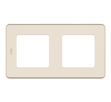 Legrand 673941 Рамка - 2 поста - INSPIRIA - слоновая кость
