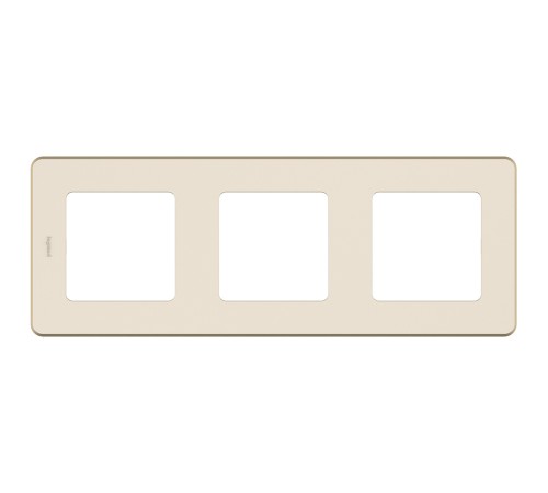 Legrand 673951 Рамка - 3 поста - INSPIRIA - слоновая кость Legrand 673951 Рамка - 3 поста - INSPIRIA - слоновая кость