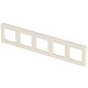 Legrand 673971 Рамка - 5 постов - INSPIRIA - слоновая кость