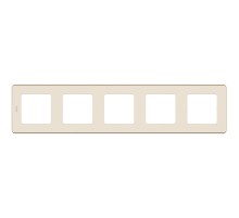 Legrand 673971 Рамка - 5 постов - INSPIRIA - слоновая кость
