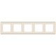 Legrand 673971 Рамка - 5 постов - INSPIRIA - слоновая кость
