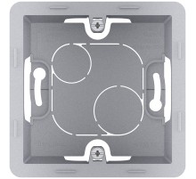 Legrand 673982 Коробка накладного монтажа - 1 пост - INSPIRIA - алюминий