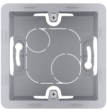 Legrand 673982 Коробка накладного монтажа - 1 пост - INSPIRIA - алюминий