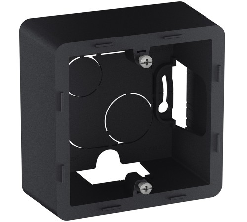 Legrand 673983 Коробка накладного монтажа - 1 пост - INSPIRIA - антрацит Legrand 673983 Коробка накладного монтажа - 1 пост - INSPIRIA - антрацит