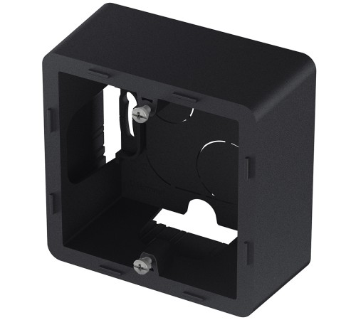 Legrand 673983 Коробка накладного монтажа - 1 пост - INSPIRIA - антрацит Legrand 673983 Коробка накладного монтажа - 1 пост - INSPIRIA - антрацит
