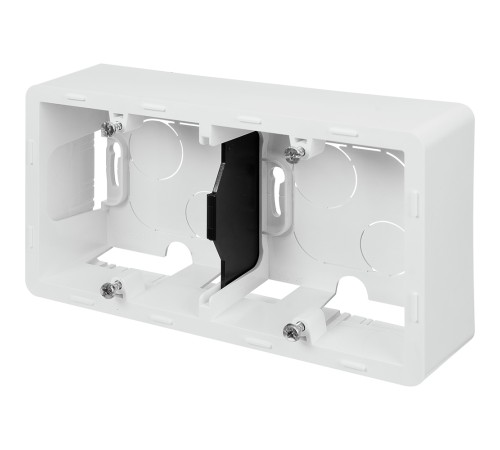 Legrand 673990 Коробка накладного монтажа - 2 поста - INSPIRIA - белый