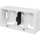 Legrand 673990 Коробка накладного монтажа - 2 поста - INSPIRIA - белый