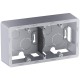 Legrand 673992 Коробка накладного монтажа - 2 поста - INSPIRIA - алюминий