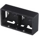 Legrand 673993 Коробка накладного монтажа - 2 поста - INSPIRIA - антрацит
