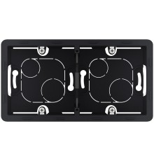 Legrand 673993 Коробка накладного монтажа - 2 поста - INSPIRIA - антрацит