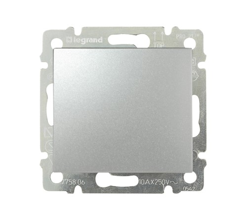 Valena Переключатель на два напр., алюм. Legrand 770106
