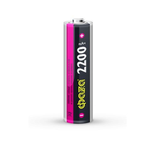 Аккумулятор Li-Ion 18650 2200мА.ч без защиты ФАZА 5004726
