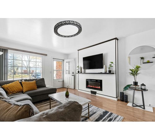 Светильник светодиодный ДБО-75 Вт настенно-потолочный управляемый Loft-B 230В 3000-6500K 6000Лм 490x100мм