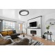 Светильник светодиодный ДБО-75 Вт настенно-потолочный управляемый Loft-B 230В 3000-6500K 6000Лм 490x100мм