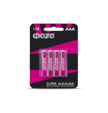 Элемент питания LR03 (AAA) Super Alkaline блистер, 4 шт.
