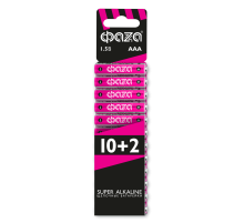 Элементы питания LR03 (AAA) Super Alkaline набор 10+2