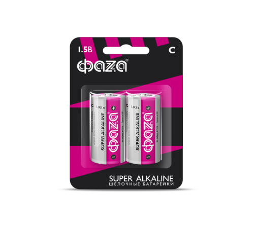 Элемент питания LR14 Super Alkaline, блистер, 2шт. Элемент питания LR14 Super Alkaline, блистер, 2шт.