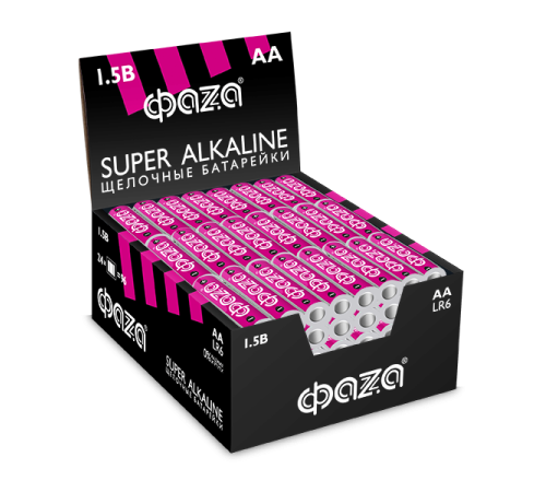 Элемент питания алкалиновый, LR 6(АА) Super Alkaline 4шт