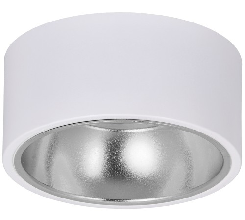 LIGHTING Светильник 4017 накладной потолочный под лампу GX53 белый/хром IEK LIGHTING Светильник 4017 накладной потолочный под лампу GX53 белый/хром IEK