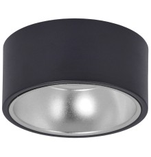 LIGHTING Светильник 4017 накладной потолочный под лампу GX53 черный/хром IEK