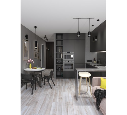 LIGHTING Светильник 4032 накладной потолочный под лампу GX53 черный IEK LIGHTING Светильник 4032 накладной потолочный под лампу GX53 черный IEK