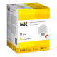 LIGHTING Светильник 4111 накладной потолочный под лампу GU10 белый пластик IEK