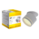 LIGHTING Светильник 4033 встраиваемый поворотный под лампу GX53 белый IEK