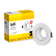LIGHTING Светильник 4104 встраиваемый под лампу MR16 круг пластиковый белый IEK