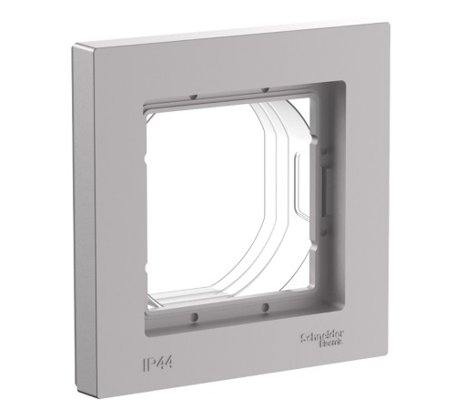 ATLASDESIGN AQUA рамка однопостовая IP44, АЛЮМИНИЙ ATLASDESIGN AQUA рамка однопостовая IP44, АЛЮМИНИЙ