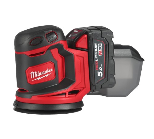 Эксцентриковая шлифмашина Milwaukee M18 BOS125-502B (4933464229)