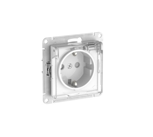 ATLASDESIGN AQUA РОЗЕТКА с заземлением со шторками с прозрачной крышкой ,16А, IP44, быстрозажимные клеммы,БЕЛЫЙ ATLASDESIGN AQUA РОЗЕТКА с заземлением со шторками с прозрачной крышкой ,16А, IP44, быстрозажимные клеммы,БЕЛЫЙ