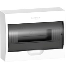 Systeme electric EZ9E112S2SRU Щит распределительный навесной белый дверь прозрачная на 12 модулей IP40 Easy9